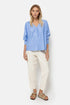 Âme antwerp edgar long off white tencel pants